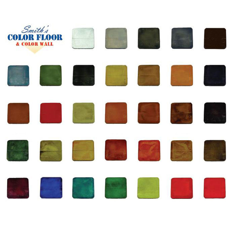 Smith's Color Floor Samples in Jacksonville & St. Augustine, FL