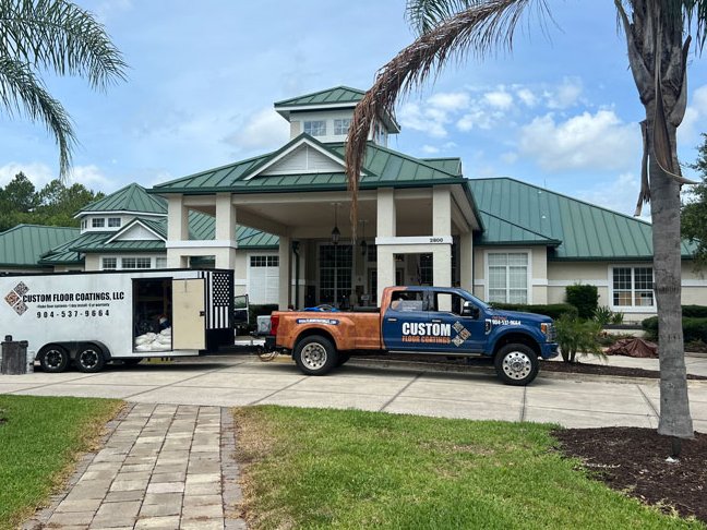 Decorative Floor Service in Jacksonville & St. Augustine, FL