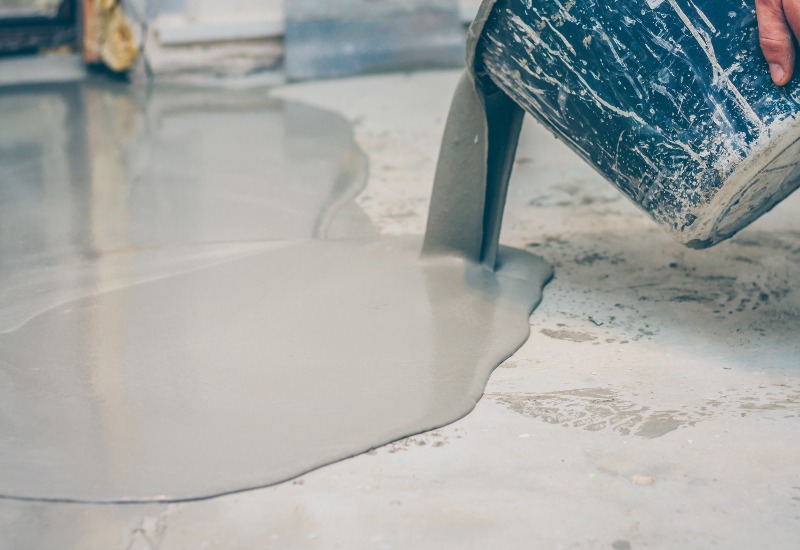 Epoxy Floor Coating Process in a Chemical Factory in Jacksonville & St. Augustine