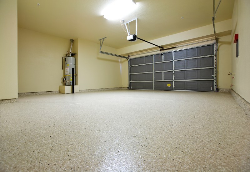 Polyurea Garage Floor Coating Done by Custom Floor Coating in Jacksonville & St. Augustine